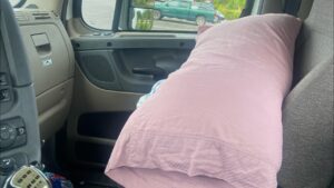 How to sleep in a day cab